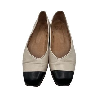 Zou Xou Coca Flat Ballerina Argentine Leather shoe Sz 8